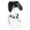 Transparent Acrylic Dual Game Controller Stand with Headset Holder, AntiSlip Base, Tool Assembly 1