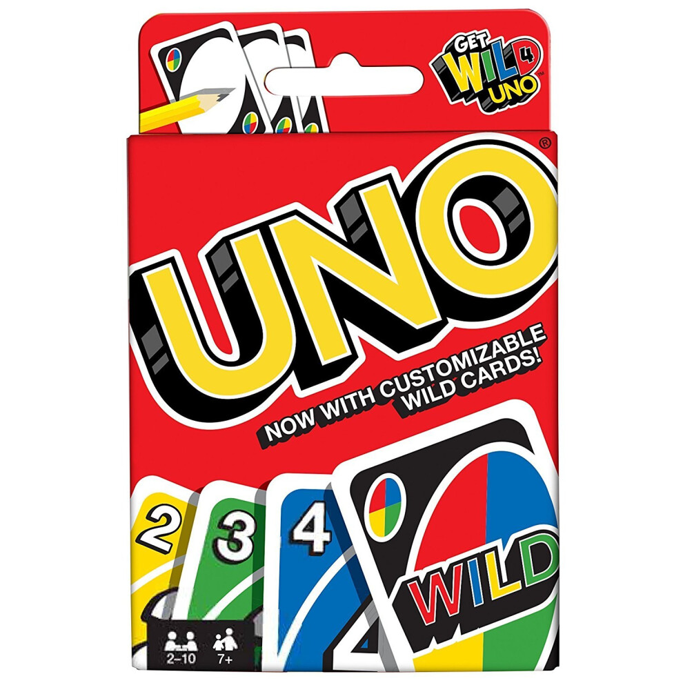 Mattel Uno Card Game For 7Y+
