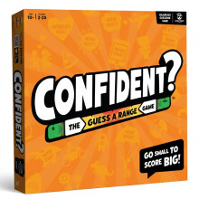 CONFIDENT? Board Game | The Smash Hit Guessing Game | Christmas Board Games for Families, Adults, Teens, Kids | Award-Winning Trivia Quiz Game with B