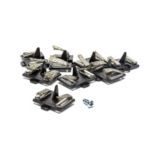 Scalextric Micro Spare Guide Blacks - Pack of 8 Guide Blades with Screws - Compatible with 9v Track System 2019+, Micro Scalextric Accessories