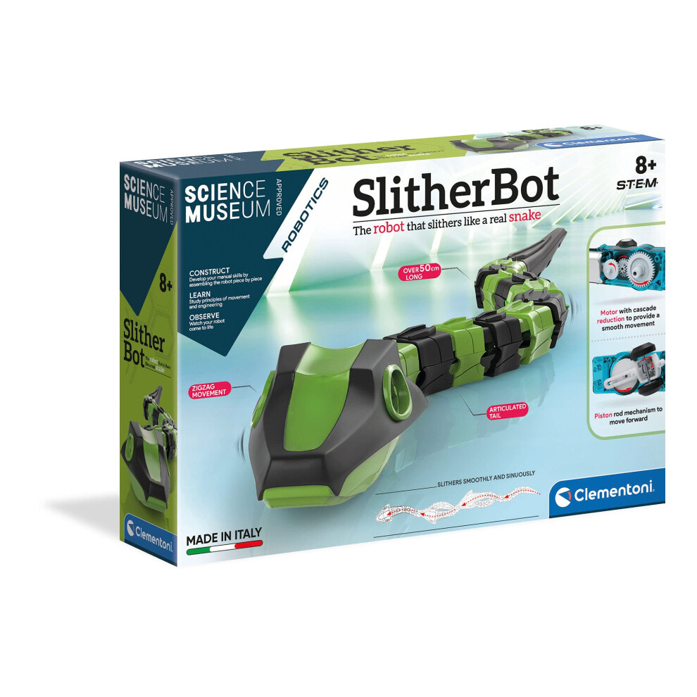 New Clementoni Science Museum Slither Bot Moving Snake Robot Toy For Kids