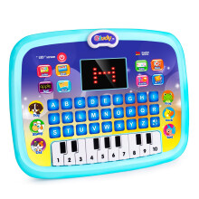Molleyzi Toys for 1 2 3 Year Old Boys, Educational Toys Age 2 Year Old Boy Girls Age 2 3 Kids' Electric Learning Interactive Toy Kids Tablet for 1-4
