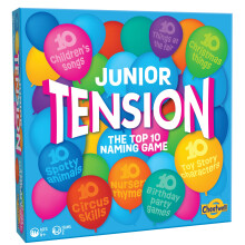 Cheatwell Games Junior Tension - The Top 10 Naming Game - Party Game For Ages 6+ - Trivia Game That Will Keep You All Guessing