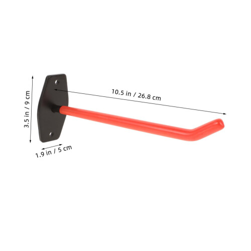 Heavy Duty Garage Wall Hooks for Tools and Bikes, Space Saving Storage with Easy Wall Mount Design 1
