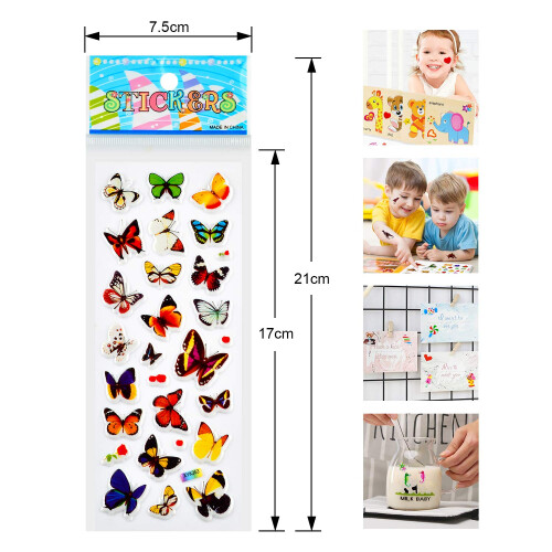 Habett 3D Stickers for Kids, 920+ 3D Puffy Stickers (36 Sheets) 2