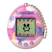 TAMAGOTCHI BANDAI Original Dreamy Shell Original Cyber Pet 90s Adults And Kids Toy With Chain | Retro Virtual Pets Are Great Boys And Girls Toys Or G