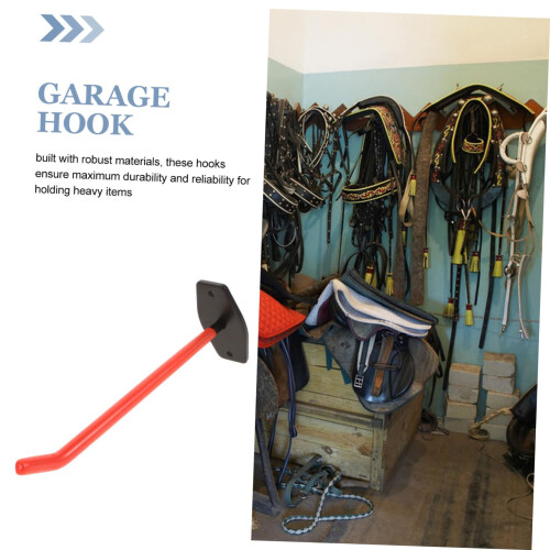 Heavy Duty Garage Wall Hooks for Tools and Bikes, Space Saving Storage with Easy Wall Mount Design 2