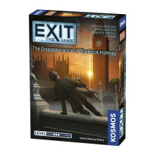 Thames & Kosmos EXIT - The Disappearance of Sherlock Holmes, Escape Room Card Game, Board Games for Family Night, Ideal for Adults and Kids, For 1 to