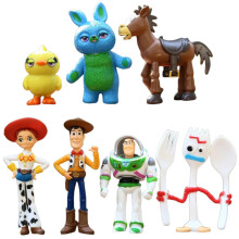 7pcs Story Mini Figures Set Cake Toppers Story Cake Decoration Figurine Cupcake Toppers Figurines Party Cake Decoration Supplies Party Favors Birthda