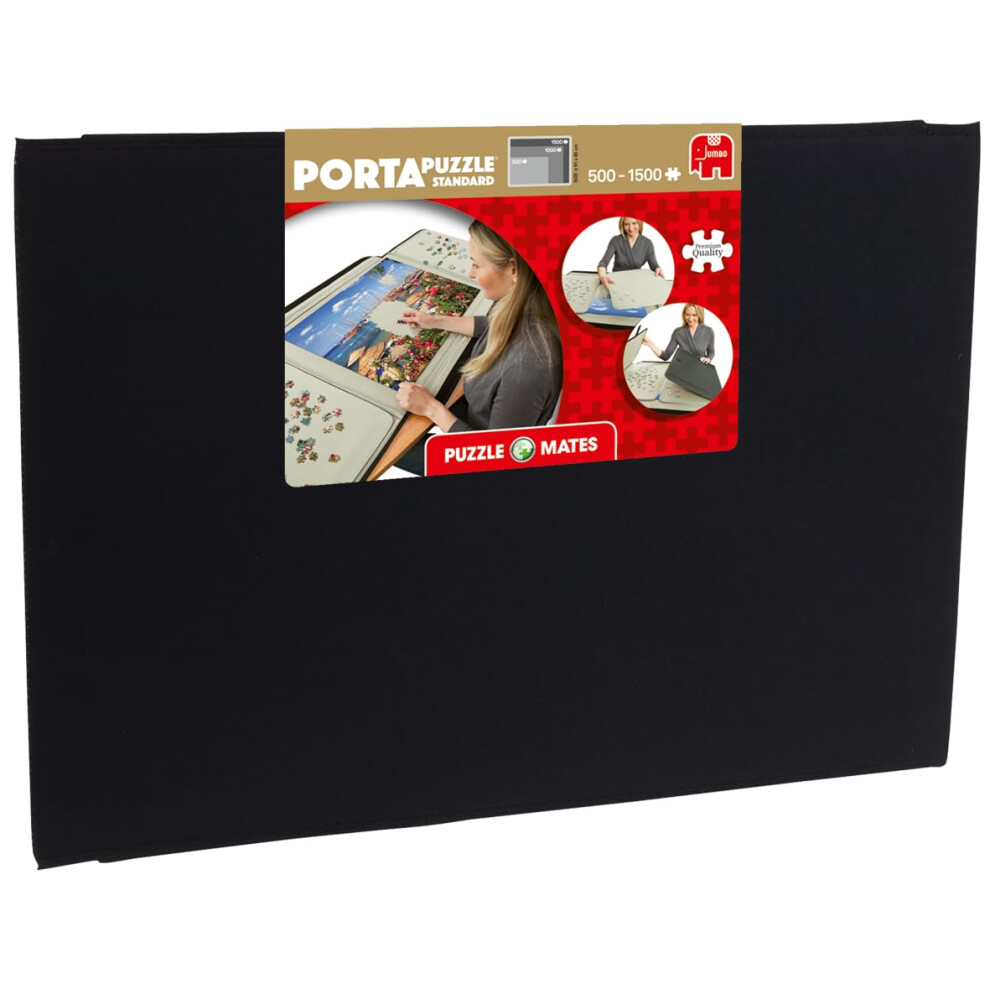 Porta Puzzle Portapuzzle - Xl Puzzle Board, Portable & Non-Slip Felt Jigsaw Board For Up To 1500 Pieces - Lightweight, Easy To Store Mat, Sorter And