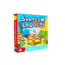 Kids Play Snakes & Ladders Family Classics Board Game 2-6 Players Age 3+