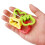 nuoshen 20 Pcs Clay Dough Tool Kit, Plastic DIY Clay Dough Modelling Tools Set Rollers and Cutters for Kids(Random Color) 5