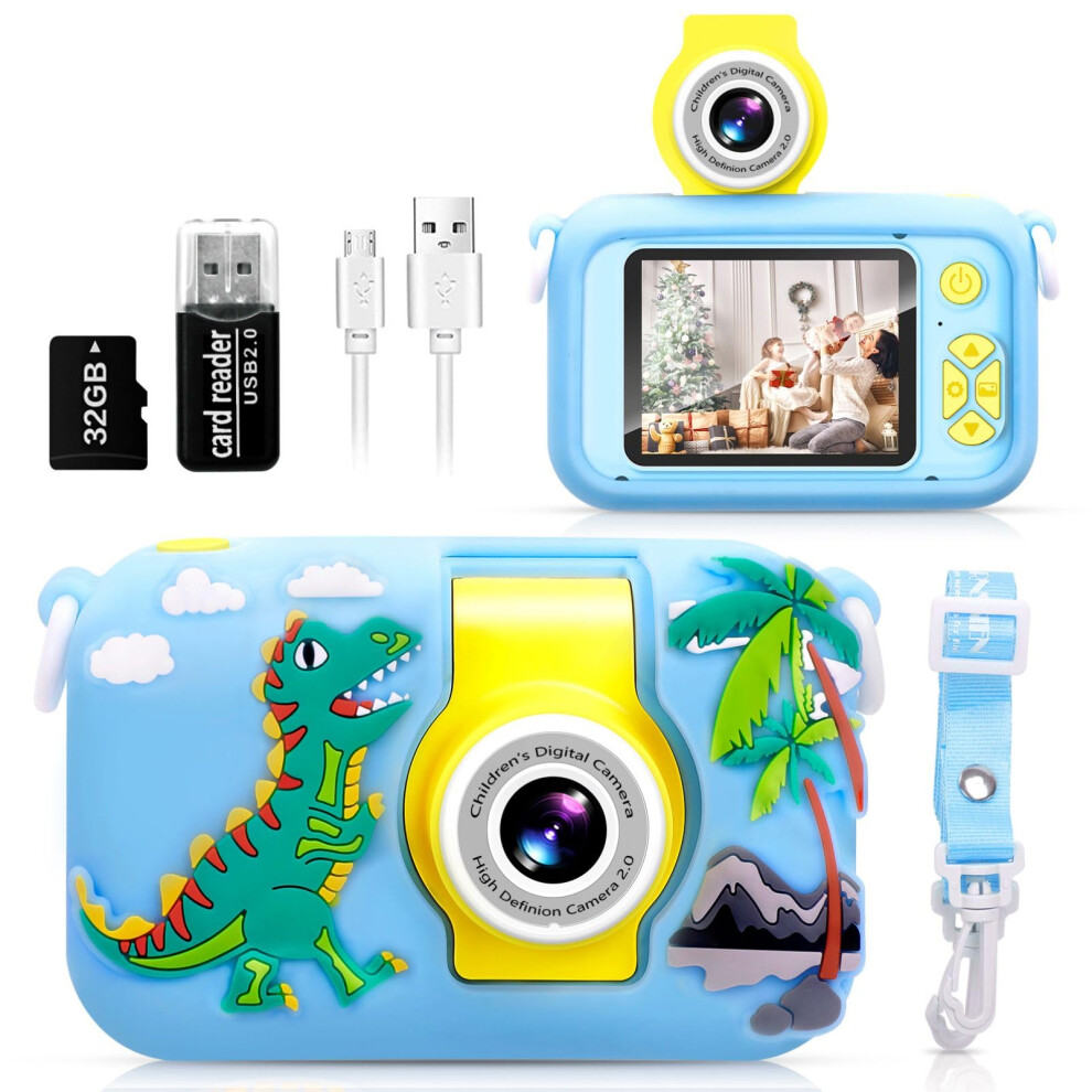 Photos - Other Toys ARNSSIEN Kids Camera Toy for 3 4 5 6 7 8 9 10 11 12 year old Girls/Boys,Kids Digital Camera for Toddler with 180Flip Lens&2.