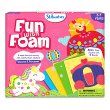 Skillmatics Fun with Foam Sticker Art Unicorns & Princesses, Gift for Kids