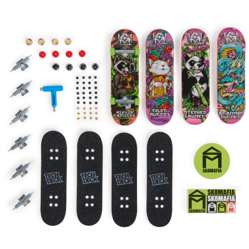 Tech Deck Tech Deck 96mm Fingerboards 4-Pack (Styles Vary) 1