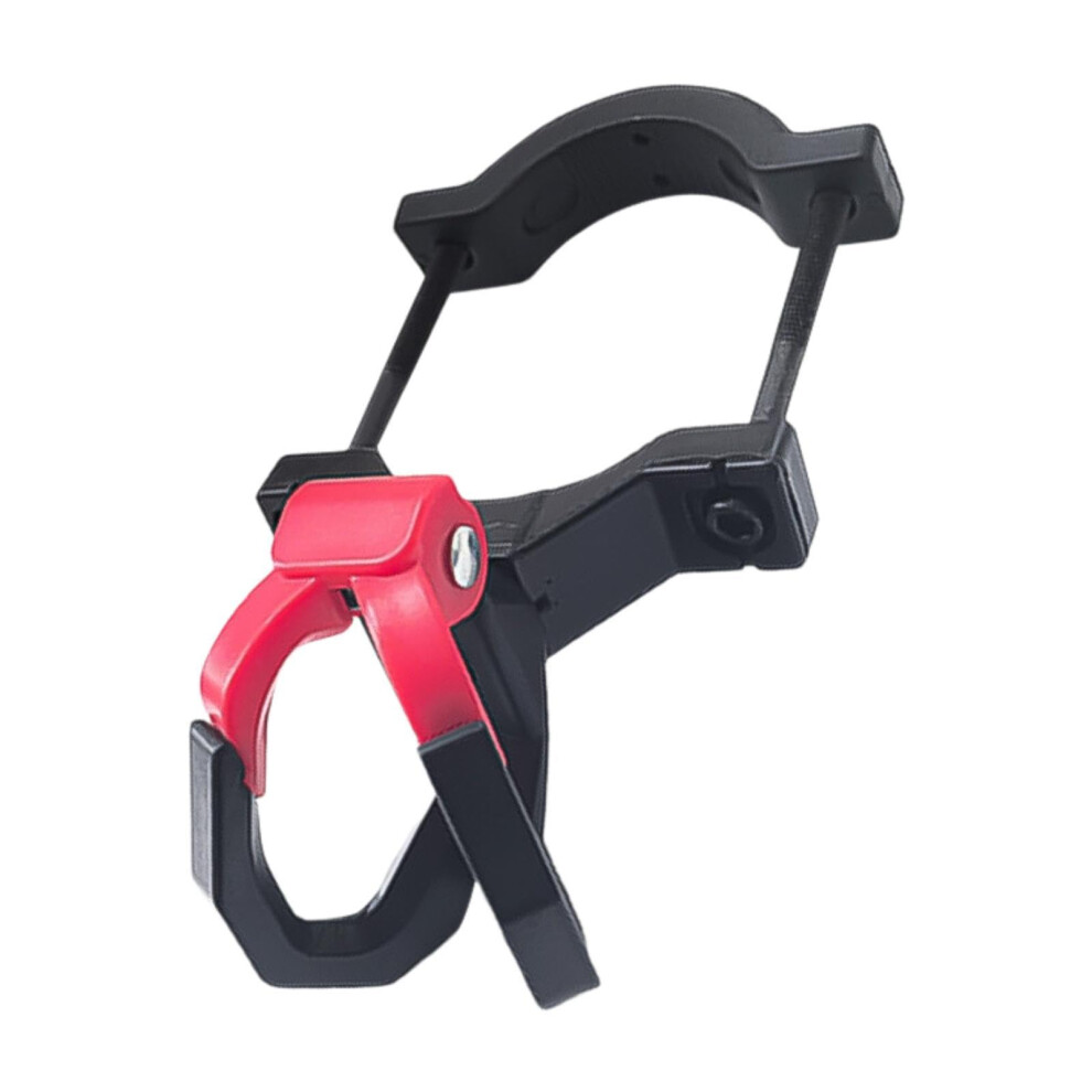 Motorcycle Handlebar Hook Dual Carry Accessory for Scooter and Bike, Black Red-image-OPC-PRCBBB2-NEW