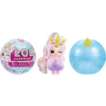 L.O.L. Surprise! Unicorns Tots - Includes 1 Doll, with Lava Lamp Experience & Transparent Features, Blind Packaging, 8 Dolls to Collect, Comes with 2