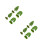 8Pcs Mini Simulation Tree Model Green Plastic for Architecture Scenery 6