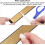Diamond Sharpening Stone 150mm x 20mm 80 Grit Titanium Coated Whetstone for MultiTool Sharpening 4