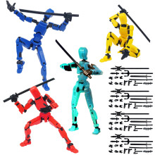 EDLMKM 4 Pack Assembly Completed T13 Action Figure T13 Action Figure S