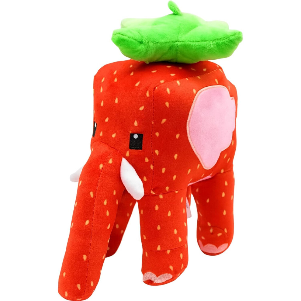 Italian Brainrot Plush Strawberry Elephant Brainrot Teddy Steal A Brainrot Toys Gifts For Boys Girls Birthday Present Gifts Age 3+ Tlyyukp