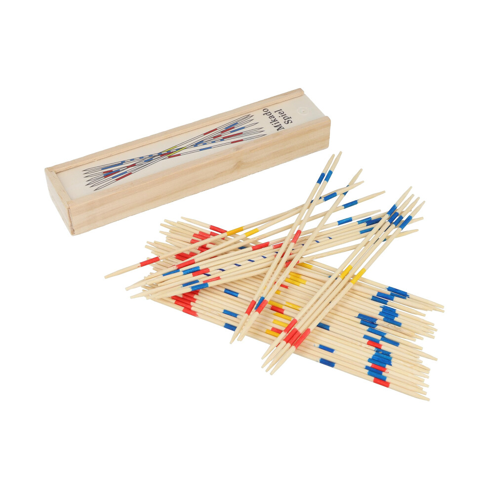 Photos - Other Toys HENBRANDT Mikado Sticks 41pcs Traditional Family Games Wooden Pickup Sticks Set Table Top Board Game Wooden Toys for Kids