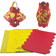 Springboard Chinese New Year Lantern Kit for Kids - Make Your Own Chinese New Year Decorations - Arts and Crafts for Kids - KS1 & KS2 Activity Packs