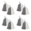 8Pcs Stylish Thickened Felt Sauna Hats Comfortable Bath Hats for Sauna 10