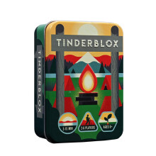 Alley Cat Games Tinderblox - A Dexterity Stacking Game - Excellent Travel Game. Perfect for families and children. Pocket Sized Tin. Ages 6+