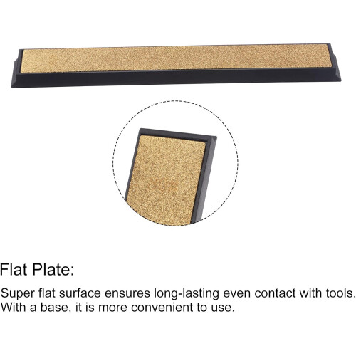Diamond Sharpening Stone 150mm x 20mm 80 Grit Titanium Coated Whetstone for MultiTool Sharpening 1