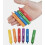 123 BABY Play-tec Bath Crayons for Draw, Develop Creativity, Imagination, Scribble and Make Bath Time Fun, Easy Washable Wipe Clean-6 Pack 4