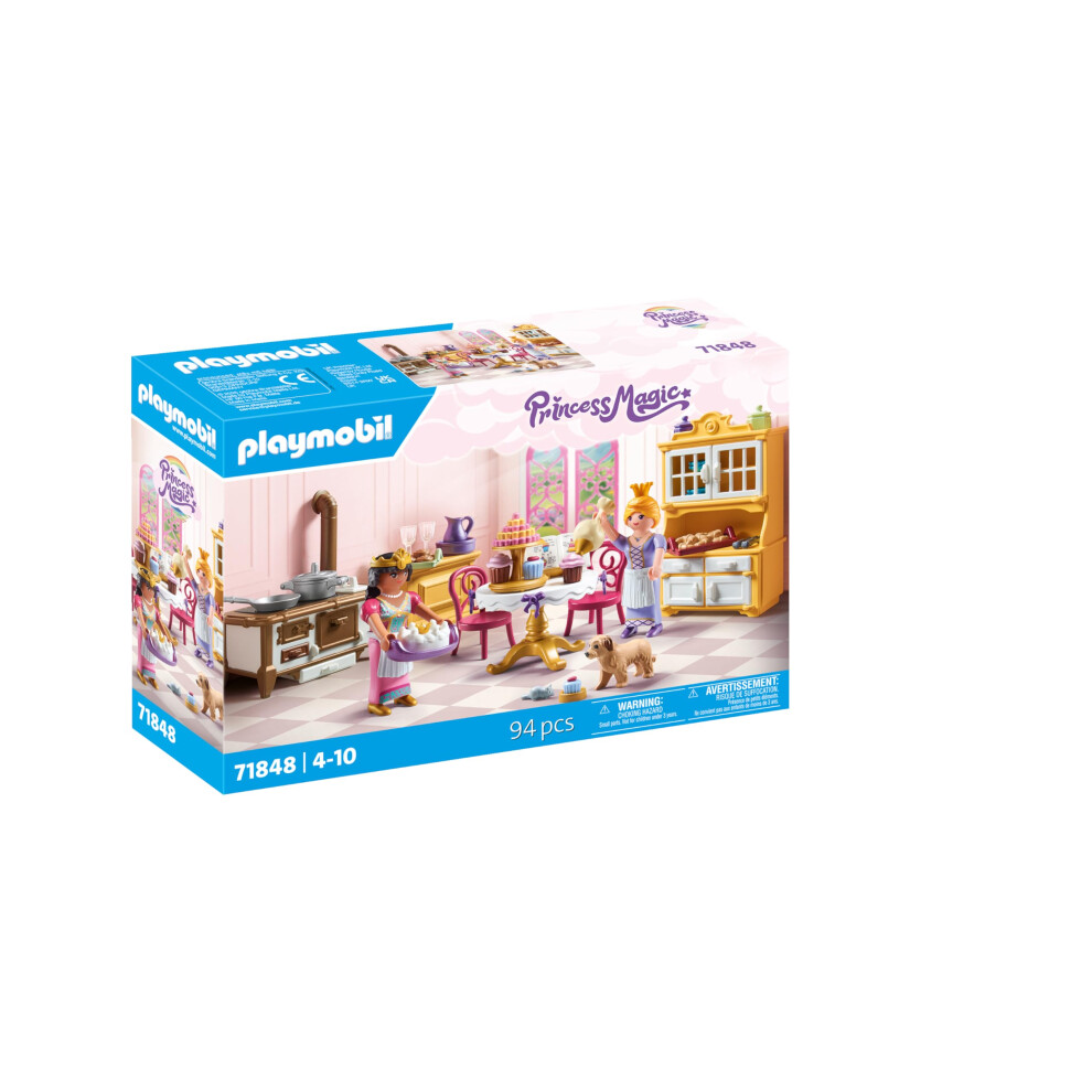 Playmobil | Princess Magic | Royal Kitchen | Princess Toy | Kitchen Playset | Fairy-Tale Toy For Children Aged 4+ | 71848