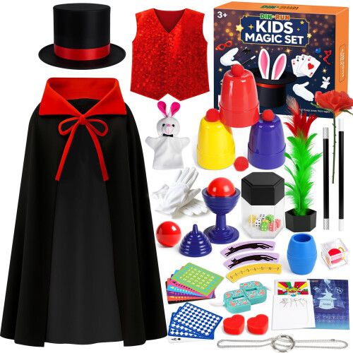 Kids Magic Set - Magic Tricks-with Magic Hat & Instruction