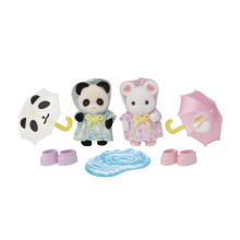 Sylvanian Families - 5748 Nursery Friends - Rainy Day Duo - Dollhouse Playsets