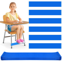 6 Pack Chair Bands for Kids with Fidgety Feet, ADHD Tools for Kids, ROOKEA Sensory Room Must Haves for Adhd Kids Fidget Chair Bands Autism Classroom