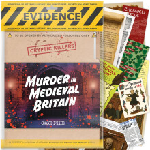 Cryptic Killers Unsolved Murder Mystery Game - Cold Case Files Investigation Detective Evidence & Crime File - Individuals, Date Nights & Party Games