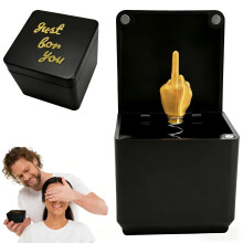 Zeeorymn Middle Finger in a BoxFunny Middle Finger Gift Box for Men  WomenP