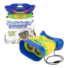 Learning Resources GeoSafari Jr. Kidnoculars, Ages 3+, Binoculars for Toddlers & Kids, Focus-Free Outdoor Toy for Nature Exploration & Role Play. Chr