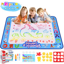 Tragik Toddler Toys for 2 3 4 5 Year Old Boys Girls, Water Mat Gifts for 2-6 Year Girls Stocking Fillers, Educational Toys for 2-5 Year Olds Water Ma