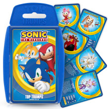 Top Trumps Sonic The Hedgehog Specials Card Game play with Tail Knuckles an