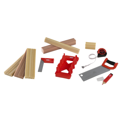 Little Tikes Little Tikes Creatief Constructie Meet & Snijd Set met 5 Accessoires, Rollenspel Constructieset, voor Kinderen 3+ Jaar