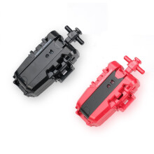 AIBREAY 2 Pack X String Launcher, X Gyro Launcher Set for Players Battles, Only Work with X Right Spinning Tops (Red + Black)