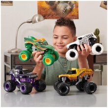 Monster Jam, Official Grave Digger Monster Truck, Collector Die-Cast Vehicle, 1:24 Scale, Kids’ Toys for Boys and Girls Aged 3 and up
