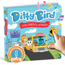 DITTY BIRD Baby Sound Toy: Children's Songs. Perfect Toys for 1 Year Old boy and 1 Year Old Girl Gifts. Educational Sound books for Toddlers 1-3. Awa
