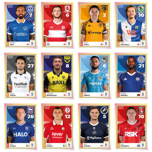 EFL 2026 Sticker Collection - Multiset 1