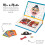 Janod Janod J02716 Magneti'Book Crazy Faces Educational Game, Boys,Blue 4