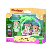 Sylvanian Families -Deer Babies Floral Swing Set- 5801