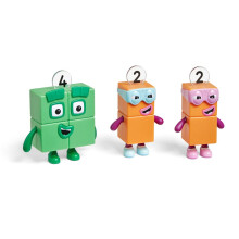 Learning Resources Numberblocks Four & Terrible Twos, Ages 3+, TV Inspired Collectible Figures for Maths Play, Display & Storytelling Fun, Gifts For
