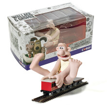 Corgi Wallace & Gromit: The Wrong Trousers - Wallace & Flatbed Wagon CC80604, Painted