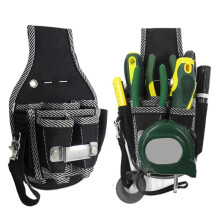 Heavy Duty Tool Belt Pouch with MultiCompartment Organizer and Reinforced Stitching for Electricians